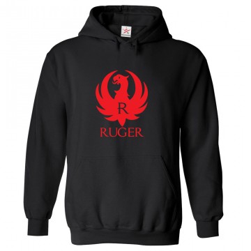 Ruger Unisex Classic Kids and Adults Pullover Hoodie For FireArm Lovers